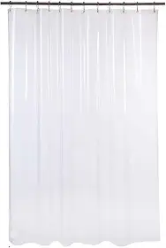 1 Cortina Box Banheiro PVC Fosca Antimofo 140x200