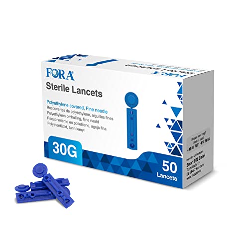 Sterile lancets 30G (50pcs) x1 Cover