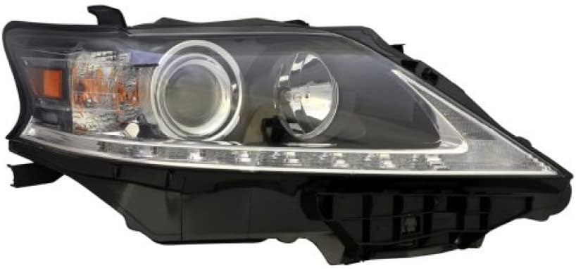 CarLights360 For 2013-2015 Lexus RX350 Headlight Driver and Passenger Side DOT Certified Bulbs Included LX2502156 LX2503156 - Replaces 81150-0E150, 81110-0E150; for Canada Built