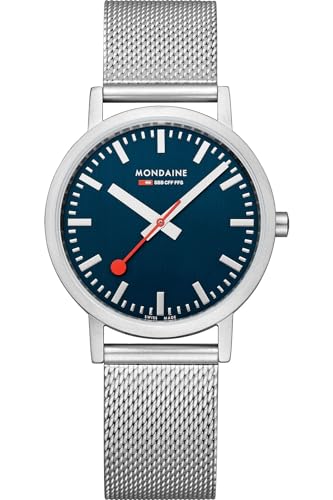 Mondaine Classic orologio Donna Analogico Al quarzo con cinturino in