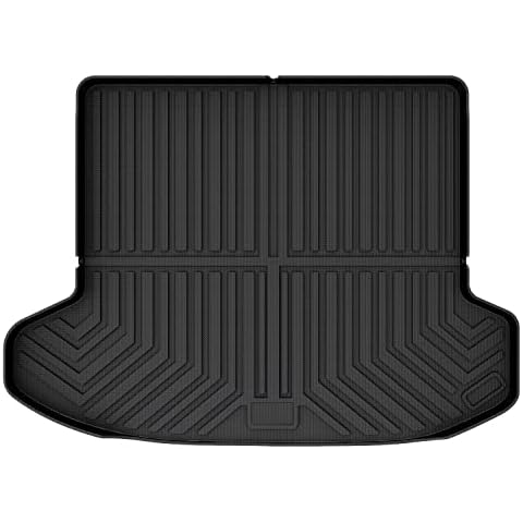 Mixsuper Custom Fit for Cargo Liner 2023 Kia Sportage with Subwoofer Trunk Liner All Weather Rear Cargo Trunk Floor Mat Cover
