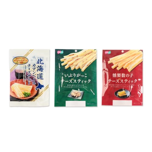 オルソン贅沢おつまみ3種セット(カマンベール・いぶりがっこ・燻製数の子)各1袋 | いぶりがっこ 数の子 カマンベール チーズ スティック[040174]