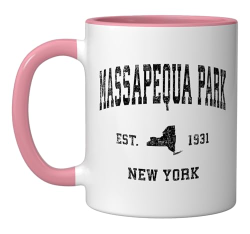 Taza Cerámica Rosa/Blanca 11 Onzas miniatura 1