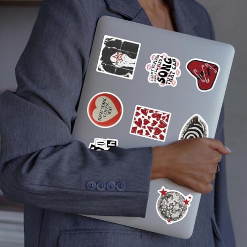 100Pcs Vinyl Aesthetic Downtown Girls Stickers Pack - Y2K Waterproof Decals for Water Bottle, Laptop, Skateboard - Trendy Stickers for Teens & Adults(Downtown Girl Aufkleber)