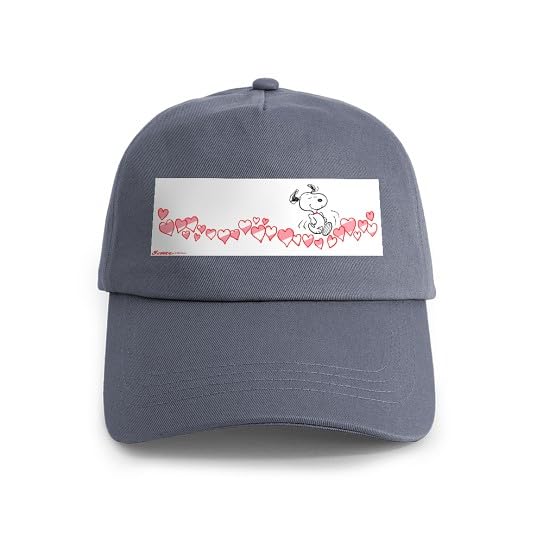 CafePress Happy Hearts Cap Adjustable Baseball Cap