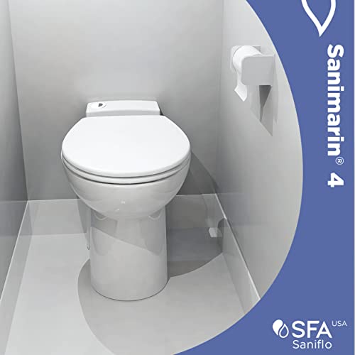 Saniflo 070 Sn4 Sanimarin Electric Marine Macerating Toilet thumb #2