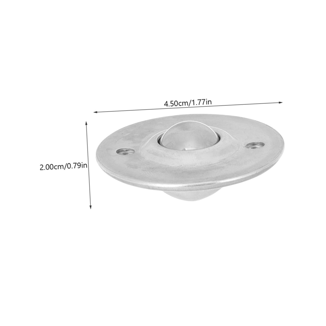 SOLUSTRE 12pcs Universal Wheel Ball Bearing Ball Transfer Bearings Rolling Bearings Bearing Rollers Ball Casters Appliance Wheels for Kitchen Appliances Appliance Rollers Silver Steel