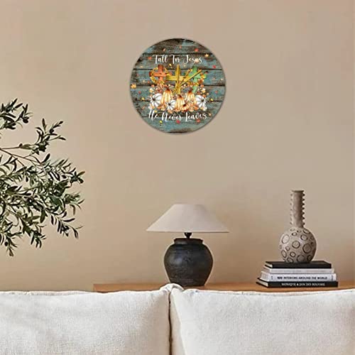 Horloge bois chrétienne Jésus cadeau maison rustique 38 - 3