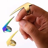 My Hair Tools Hair Sectioning Ring Stainless Steel Hair Parting Tool Finger Quick Installation of Remy Human Hair Extensions Tools (2PCS, MHT-P-01)