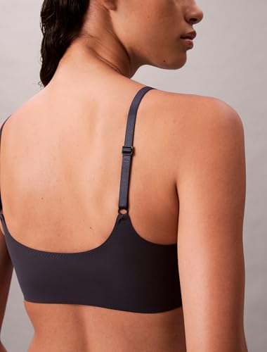 Image of Calvin Klein Women's Invisibles Comfort Seamless Adjustable Skinny Strap Bralette Bra
