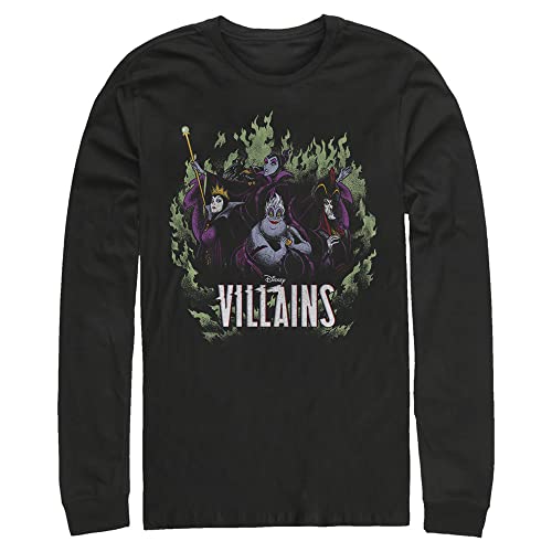 T-Shirt Disney Children of Mayhem pour Homme en coton col rond noir