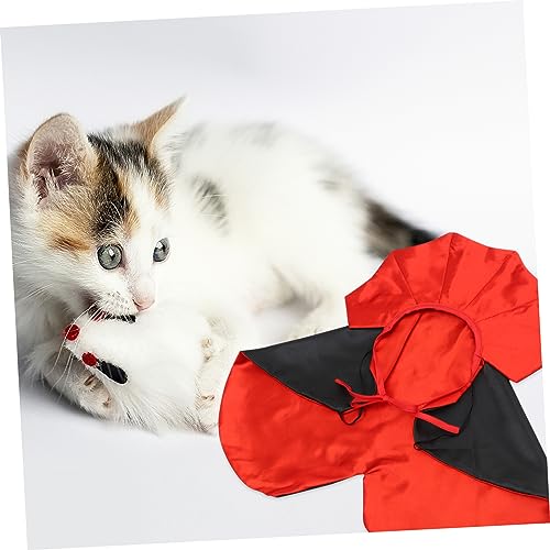 Capa para perro Halloween ligera Abaodam estilo vampiro miniatura 2