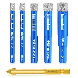 Lytool Diamantbohrer Set 5-teilig Fliesenbohrer