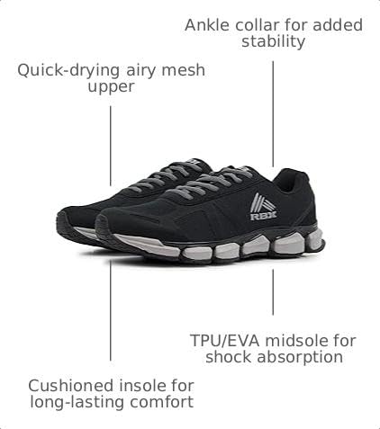 Image of RBX Active Men's Airy Mesh Athletic Sneaker, Lightweight Running Training Shoe