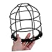 balacoo Modern Lamp Shade Industrial Lamp Cage Light Fixture Cover Anticollision Signal Light Guard Wire Mesh