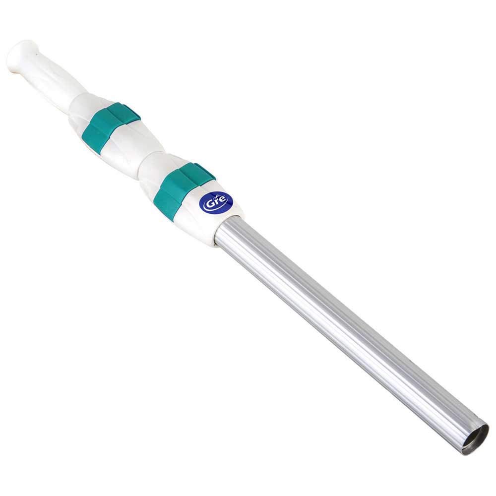 Gre 40014 – Aluminium telescopic handle, 3.6 metres (3 sections x 120 cm). Easy Clip system.