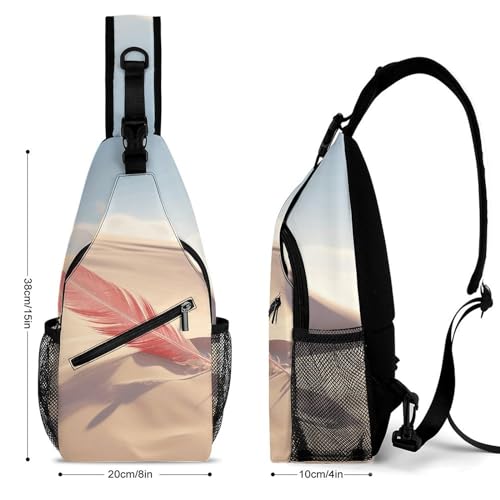 Bolso bandolera deportivo de 38x20 cm para senderismo miniatura 2
