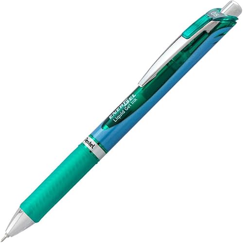 Miniatura 3 de Pentel EnerGel - Bolígrafos de gel líquido con punta de aguja de 0.020 in (BLN75-D) - Paquete de 6