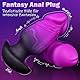 Analplug für Männer Frauen Sex, Realistischer Anal Butt Plug Monster Fantasy Knot Dildo xxl für Anfänger, Silikon Tragbarer Anal Plug Dicker Buttplugs Groß Analdildos Analspiel Toys Analsexspielzeug