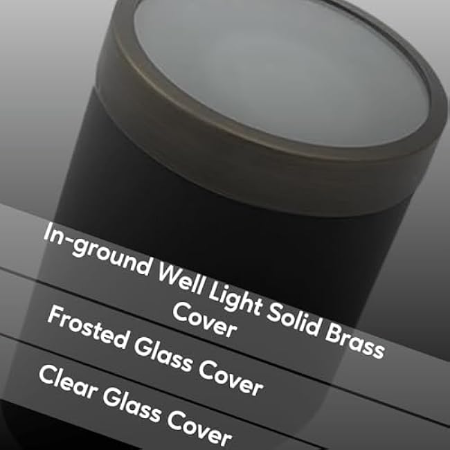 Ironsmith Lighting Products PAR36 In-ground Well Light Decorative Solid Brass Cover Kit