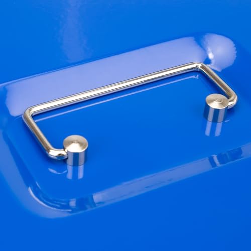 HMF 10215-05 Geldkassette 15 x 12 x 8 cm, blau