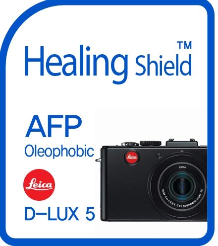 Healingshield �X�L���V�[���t���ی�t�B���� Oleophobic AFP Clear Film for Leica Camera D-LUX5 [2pcs]