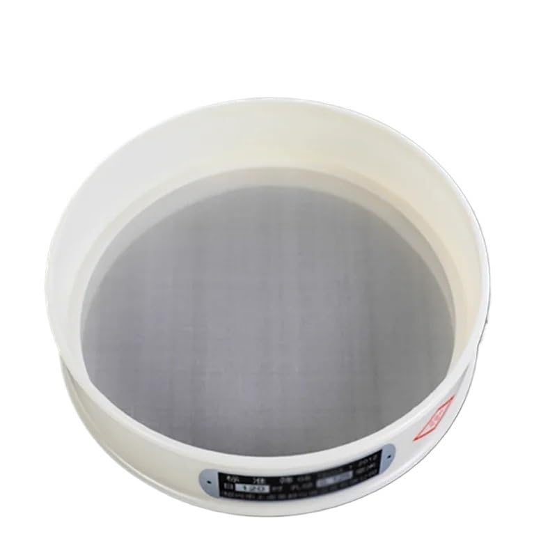 20 cm Kunststoff-PVC-Nylon-Sieb Probensieb Mehlsieb Labor-Standardsieb Ultrafeinmaschiger Filter(12 mesh (1.6mm))