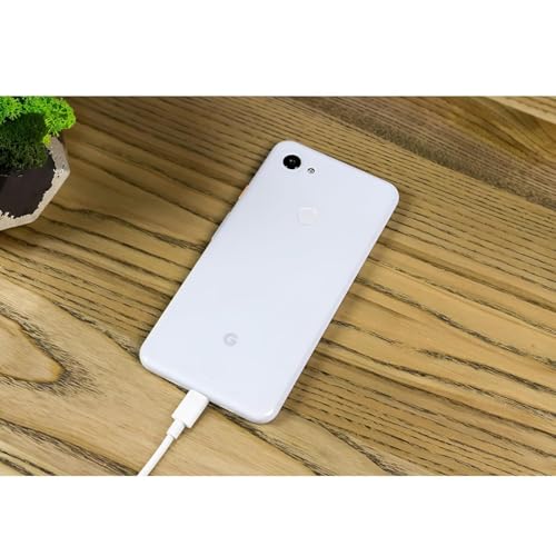 Image of Original Type C to C Mobile Data Charging Cable for Pixel 8 Pro /8 /8A /7 Pro /7 /7A /6 Pro /6 /6A /5 /ChromeBook Laptop /Buds /and Other USB C Device Support for Phone 2 /1, 30W - White