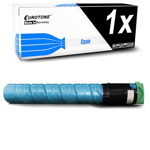 Toner Ricoh MPC2550 compatible Eurotone cyan 841197 pour Aficio MPC2030