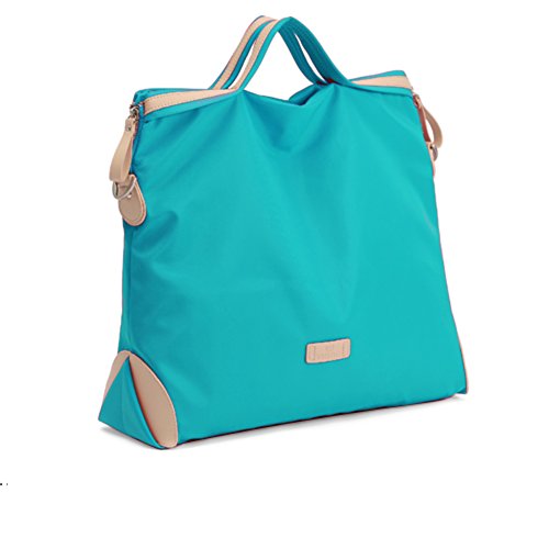 Sac de messager homme femme en tissu d'Oxford sacoche bandoulière nylon multi-poches - C