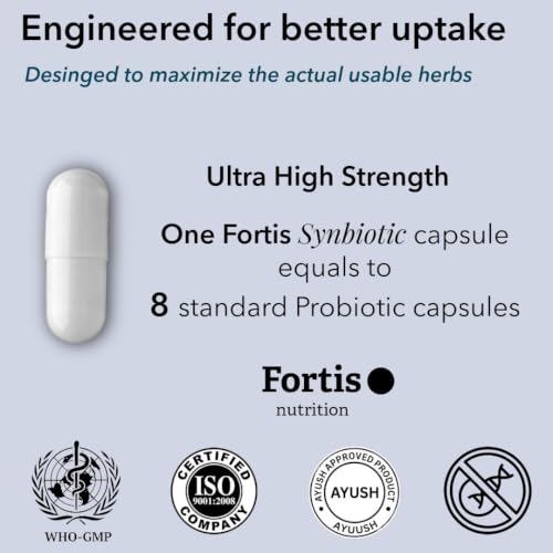 Image of 3-in-1 Synbiotic Pre + Pro + Postbiotics Supplement | 80 Billion CFU, 10 Strains | Probiotics Supplement for Gut Health | Vegetarian Capsules for Men & Women | 60 Capsules
