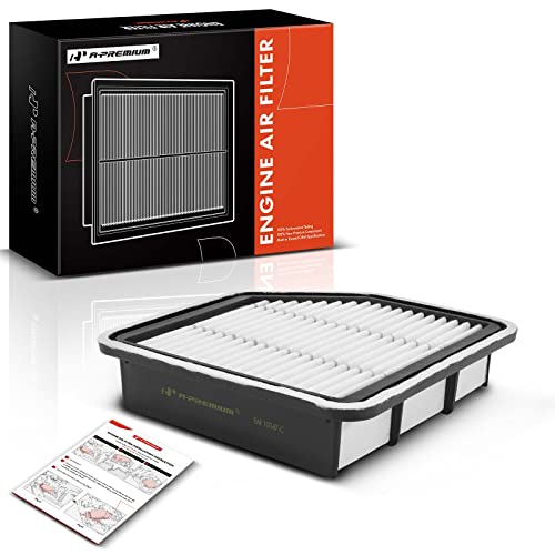 A-Premium Engine Air Filter Compatible with Lexus GS350, GS430, IS250, IS350, 2006-2015, Rigid