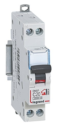 Prêt-à-poser Green'up Access prise pour véhicule électrique + patère + disj diff - Pap Green Up - 90476 Legrand & 092824 Disjoncteur Phase + Neutre avec Bornes à Vis, 20A, 1 Module, Gris – Image 6