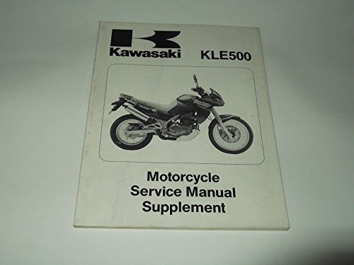 Service manual supplemento kawasaki kle 500-a1