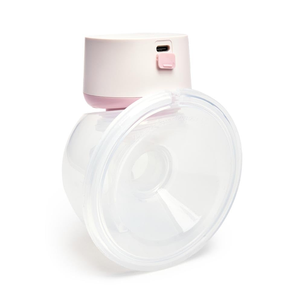 Miniland Easy Flow Przenośna elektryczna laktator | 2 tryby, 9 poziomów jasności, wyświetlacz LED, ładowanie przez USB, 180 ml BPA Free