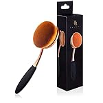 Yoseng Oval Foundation Brush Large Toothbrush makeup brushes Fast Flawless Application Liquid Cream Powder Foundation