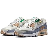 Nike Men's Air Max 90 Running Shoes Sail/White-Ashen Slate-Hemp DV2614-100 9.5