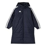 アディダス コート キッズ マストハブ 3ストライプス ボア ロングコート ボーイズ KWY19 レジェンドインク (JH1088) 120