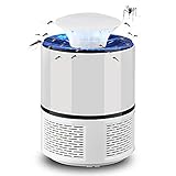 Gosgoly Lampara Antimosquitos Electrico Lampara Anti Mosquitos USB Mosquito Killer Lámpara con Luz UV LED, Matar Mosquitos, Moscas para Cocina Dormitorio Exterior y Interior (18cm)