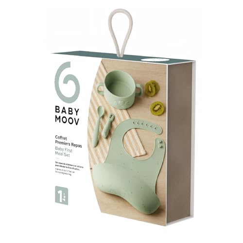 Babymoov coffret repas silicone ergonomique pour la diversification de bébé Mini Arty - 6