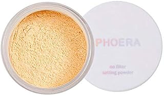 PHOERA Face Powder, Firstfly Loose Face Powder Translucent Smooth Setting Foundation Makeup, 0.18 Oz