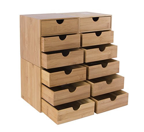 Osco BAM-3DC Cassettiera in bambù