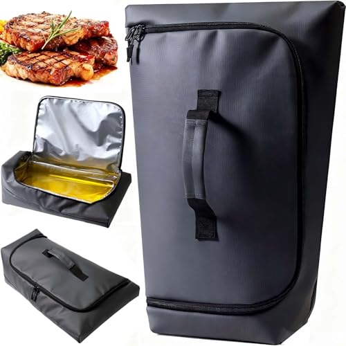 BBQ Blanket for Resting Meat 270 Open Leakproof Meat Resting Bag Grey