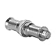 NEEWER 2 Stück Standard 1/4 auf 3/8 Zoll Metall Konverter Gewinde Adapter Spigot Stud für Studio Lichtstativ, Hotshoe/Coldshoe Adapter, Kugelkopf, Wireless Flash Receiver, Auslöser - ST24