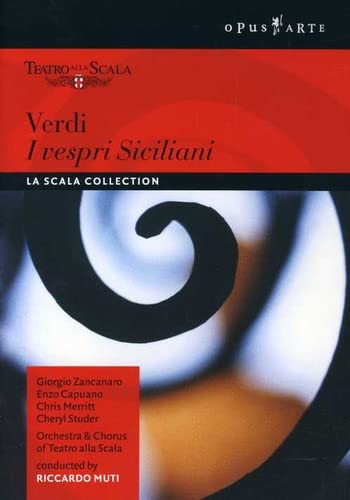 Verdi - I Vespri Siciliani Merritt Studer Furlanetto Zancanaro Musinu Banditelli Gavazzi Muti La Scala Opera