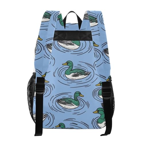 Duck Pattern Clear Backpack PVC Transparent Backpack Lightweight Book Bag Capacity Clear Bag for Kids Boys Girls3