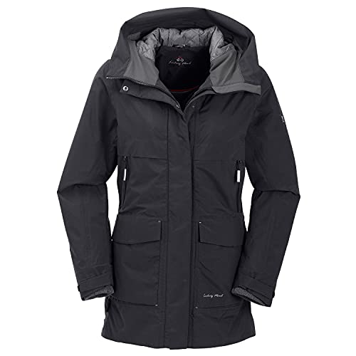 Preisvergleich Produktbild Maul Tyra Megatex Parka+Kapuze Black - 44