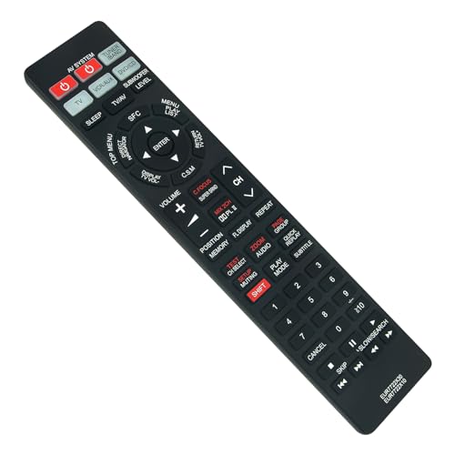 ALLIMITY EUR7722X30 EUR7722X10 Remote Control Replacement fit for Panasonic DVD Home Theather SA-HT870 SC-HT870E SC-HT520 SA-HT520 SC-HT870EG SA-HT878 SA-HT870E - Image 2