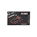 Truweigh TUFFWEIGH Digital Mini Scale (1000g x 0.1g - Red/Black) - Rubberized Impact Resistant Digital Kitchen Scale - Travel Digital Pocket Scale - Digital Food Scale - Small Digital Scale