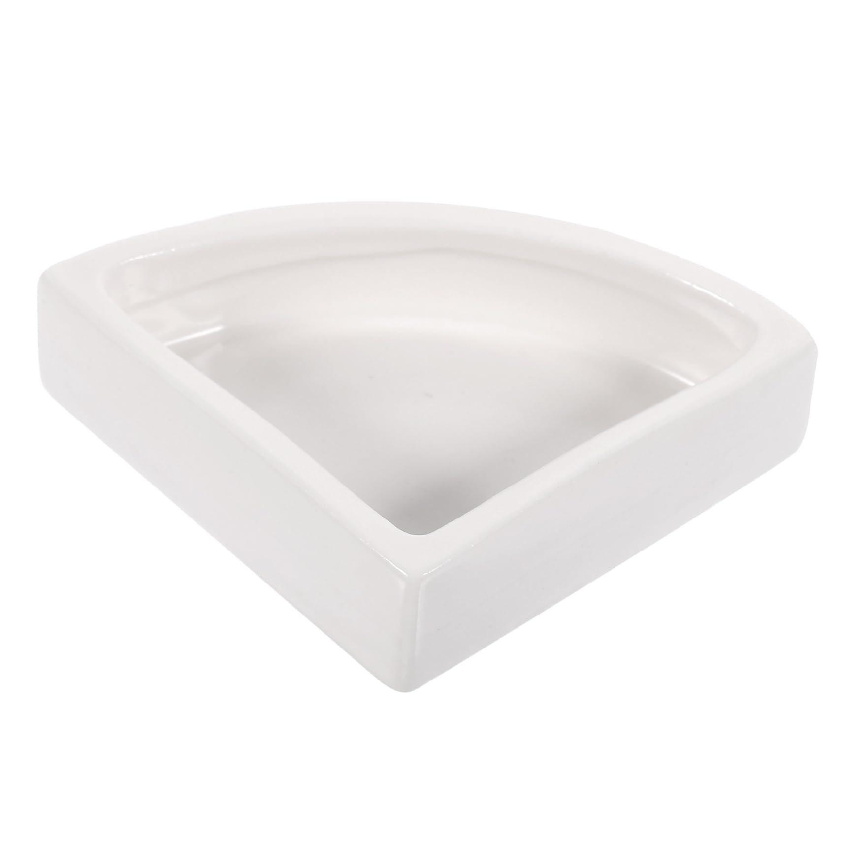 VICASKY Reptile Feeder Ceramic Water Dish Food Bowl for Tortoise and Lizards Durable Easy to Clean Container for Reptile Feeding and Hydration Needs